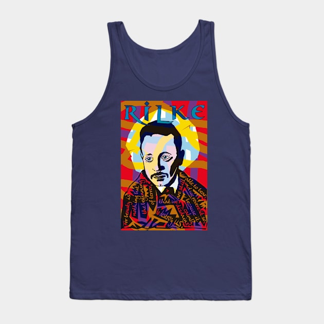 Rainer Maria Rilke Tank Top by Exile Kings 